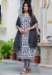 Picture of Cotton Dark Slate Grey Readymade Salwar Kameez