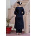 Picture of Beautiful Silk Black Readymade Salwar Kameez