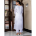 Picture of Nice Silk White Readymade Salwar Kameez