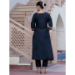 Picture of Statuesque Silk Black Readymade Salwar Kameez