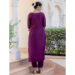 Picture of Beauteous Silk Purple Readymade Salwar Kameez