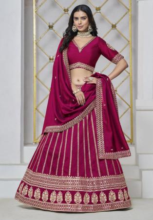 Picture of Pretty Silk Light Coral Lehenga Choli