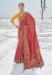 Picture of Ideal Georgette Fire Brick Saree