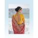 Picture of Pleasing Georgette Fire Brick Saree