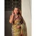 Picture of Statuesque Silk Brown Saree