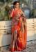 Picture of Sightly Silk Tomato Saree