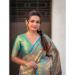 Picture of Appealing Silk Dark Sea Green Saree