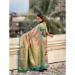 Picture of Appealing Silk Dark Sea Green Saree