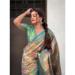 Picture of Appealing Silk Dark Sea Green Saree