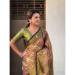 Picture of Splendid Silk Dark Khaki Saree