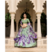 Picture of Nice Silk Dark Sea Green Lehenga Choli