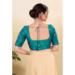 Picture of Elegant Silk Dark Cyan Designer Blouse