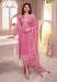 Picture of Silk Pale Violet Red Straight Cut Salwar Kameez