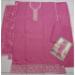 Picture of Silk Pale Violet Red Straight Cut Salwar Kameez