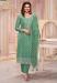 Picture of Silk Dark Sea Green Straight Cut Salwar Kameez