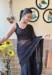 Picture of Classy Georgette Black Saree