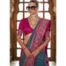 Picture of Delightful Silk Steel Blue Saree