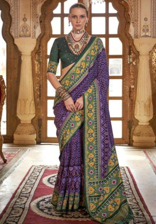 Picture of Beautiful Silk Maroon Saree