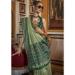 Picture of Fine Silk Dark Sea Green Saree