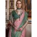 Picture of Comely Silk Dark Salmon Saree