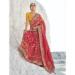 Picture of Taking Georgette Fire Brick Saree