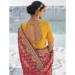 Picture of Taking Georgette Fire Brick Saree