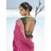 Picture of Superb Georgette Medium Violet Red Saree