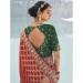 Picture of Stunning Georgette Maroon Saree