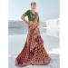 Picture of Stunning Georgette Maroon Saree