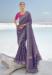 Picture of Fine Georgette Midnight Blue Saree