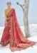 Picture of Pleasing Georgette Crimson Saree