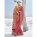 Picture of Pleasing Georgette Crimson Saree