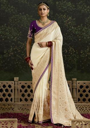 Picture of Stunning Silk Tan Saree