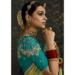 Picture of Amazing Silk Dark Golden Rod Saree