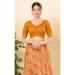 Picture of Admirable Silk Golden Rod Designer Blouse