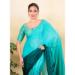 Picture of Marvelous Silk Medium Turquoise Designer Blouse