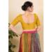 Picture of Appealing Silk Sandy Brown Designer Blouse