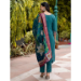 Picture of Wonderful Silk Sea Green Readymade Salwar Kameez