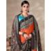 Picture of Fascinating Chiffon Chocolate Saree