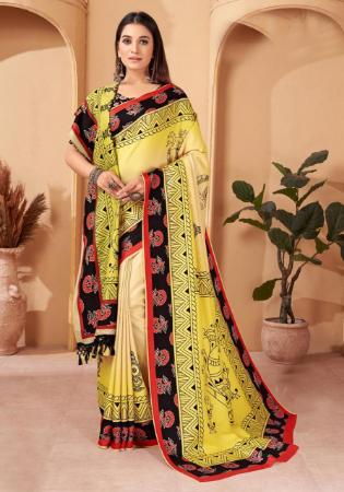 Picture of Stunning Chiffon Khaki Saree