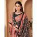 Picture of Statuesque Chiffon Dark Slate Grey Saree