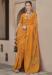 Picture of Graceful Silk Dark Orange Saree