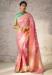 Picture of Comely Silk Pale Violet Red Saree