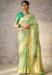 Picture of Sightly Silk Dark Khaki Saree