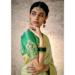 Picture of Sightly Silk Dark Khaki Saree