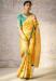 Picture of Elegant Silk Dark Golden Rod Saree