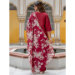 Picture of Fine Rayon Maroon Readymade Salwar Kameez