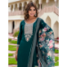 Picture of Sublime Rayon Dark Green Readymade Salwar Kameez