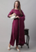 Picture of Beautiful Silk Purple Readymade Salwar Kameez