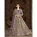 Picture of Alluring Net Purple Party Wear Gown